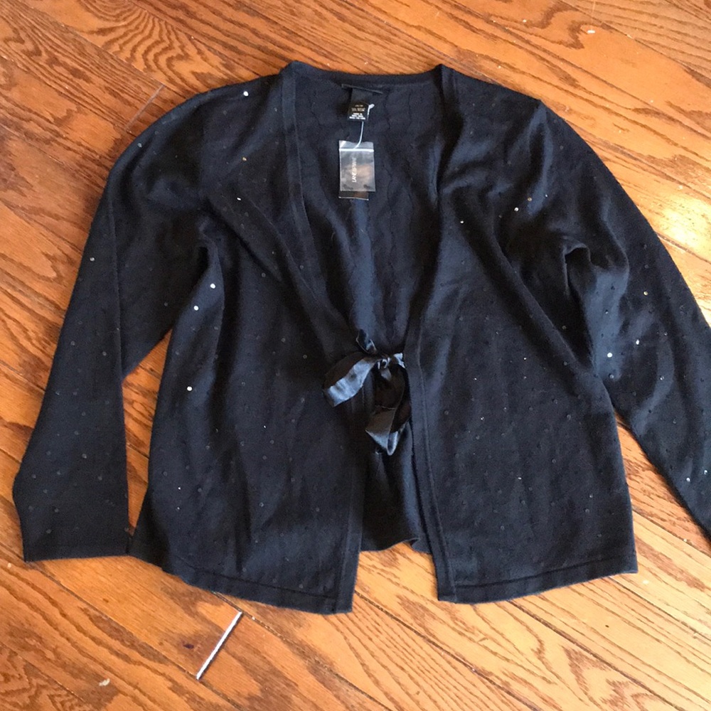 NWT 14/16 Black Sparkly  Lane Bryant Sweater 🌟